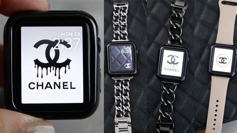 apple watch chanel strap|luxury Apple Watch band 44mm.